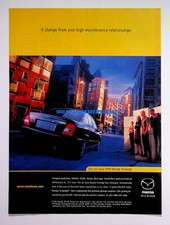 Mazda Protege Sedan Car 1998 Trade Print Magazine Ad Poster ADVERT