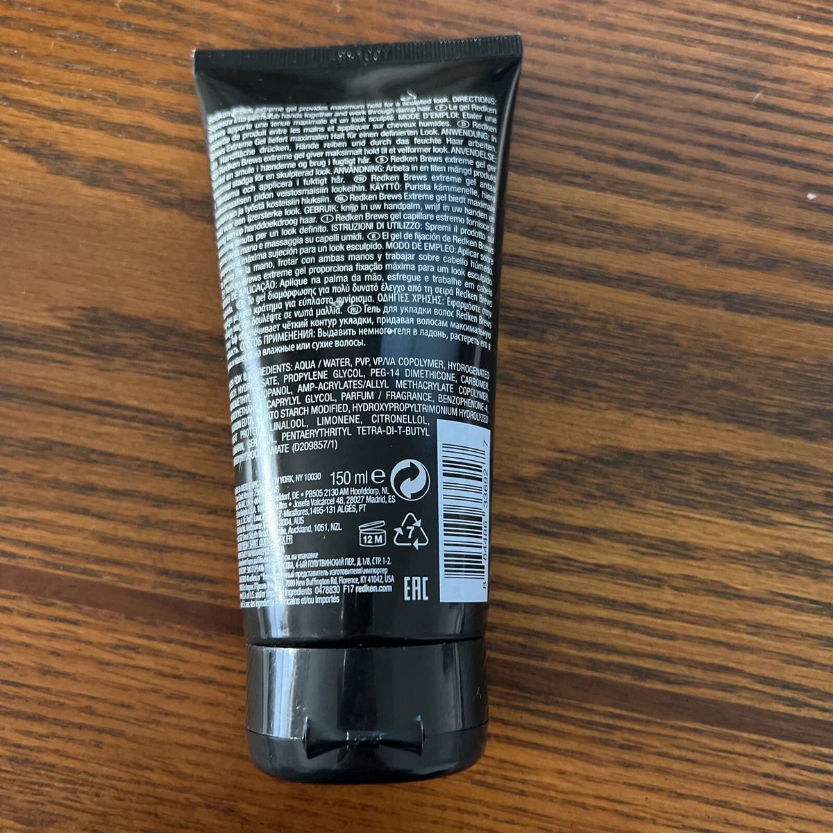 Redken for men stand 2024 tough extreme gel