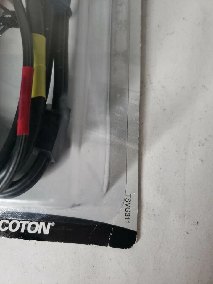 Recoton Video 3 ft Stereo RCA Audio/Video Cable Gold Plated - Image 2 of 4