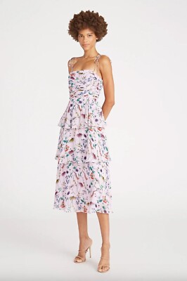 acacia midi dress SIMKHAI Women's Acacia Midi-Dress - Black