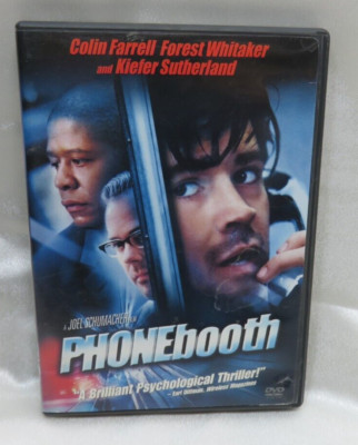 PHONEBOOTH - DVD with Case - Colin Farrell - Forest Whitaker - 2003