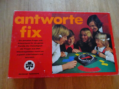 Antworte Fix, Klee, Spiel, vollständig 2-2