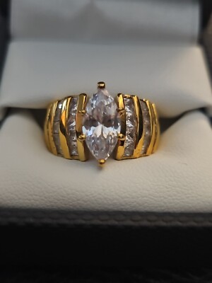 Yellow Jcpenney Diamonart Rings DiamonArt® Womens 1/2 White Cubic