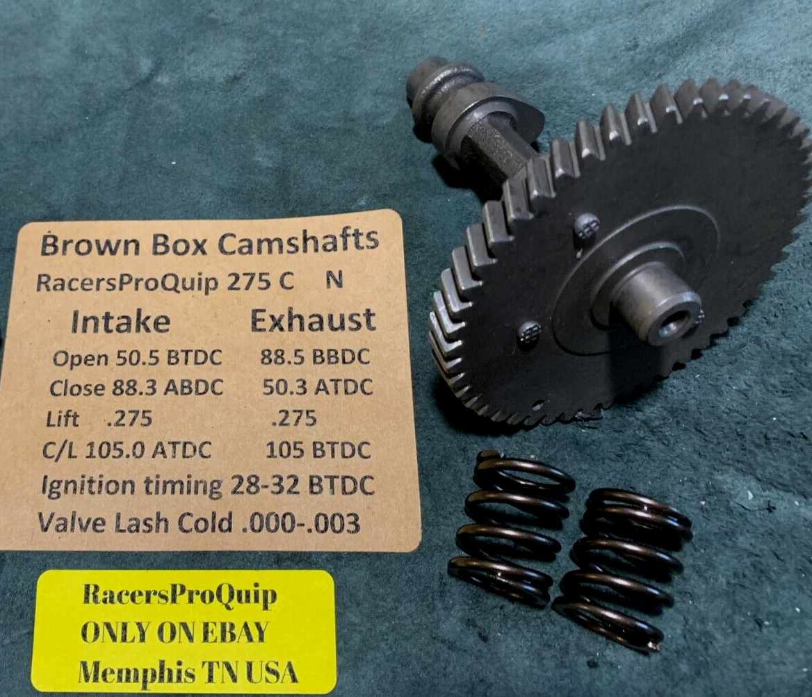 Predator 212 Hemi/Clone RPQ275 NEW CLEARENCED Cam w/26 springs