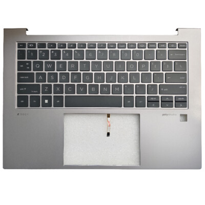 New US Keyboard for HP Zbook Firefly 14 G11 Backlit Palmrest Cover