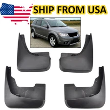Mud Flaps Splash Guards Molded Mudguard For Dodge Journey 11 - 18 Front & Rear &
