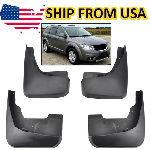 Mud Flaps Splash Guards Molded Mudguard For Dodge Journey 11 - 18 Front & Rear - 第 1/9 張圖片