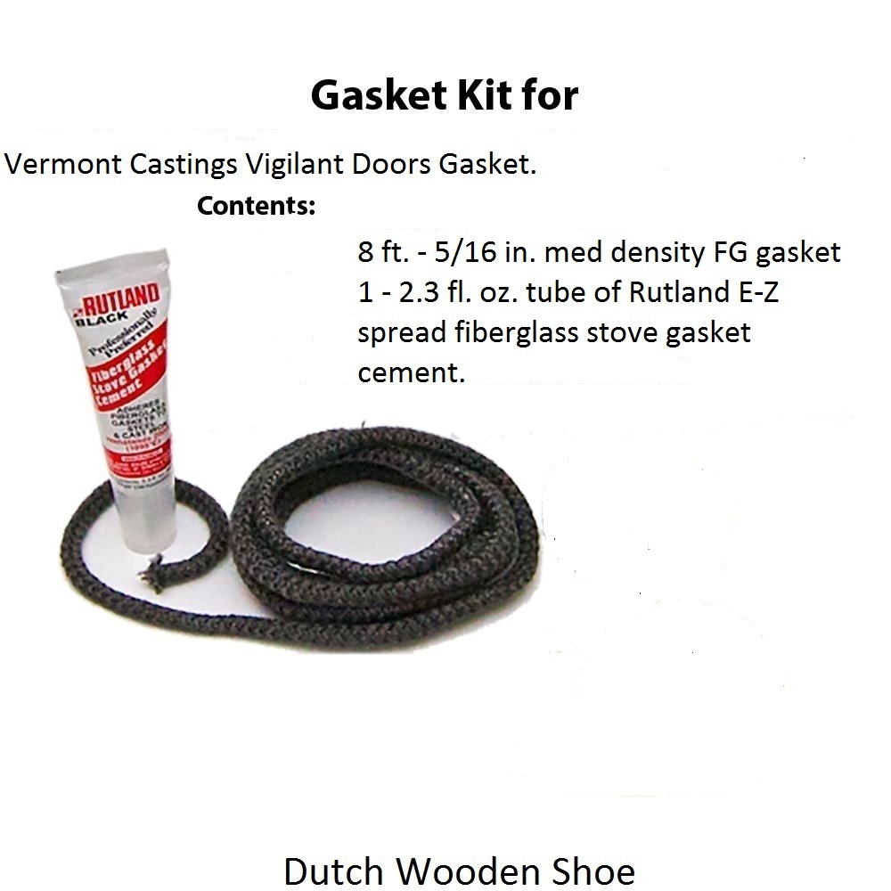 Vermont Castings Gasket Kit for Vigilant Doors + Cement | eBay