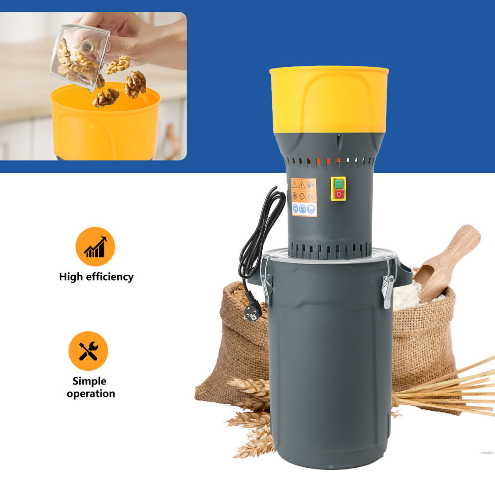 Molinillo de cereales eléctrico Molinillo de grano Molinillo de forraje para maíz Trigo Arroz Molino de chatarra