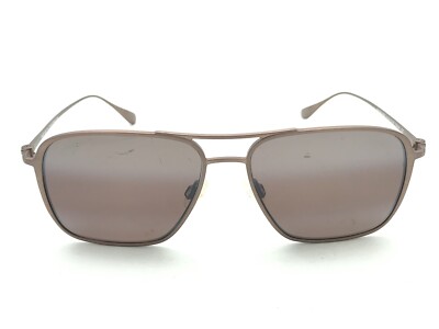Maui Jim BEACHES MJ 541-19A Polarized Matte Brown Sunglasses Rose