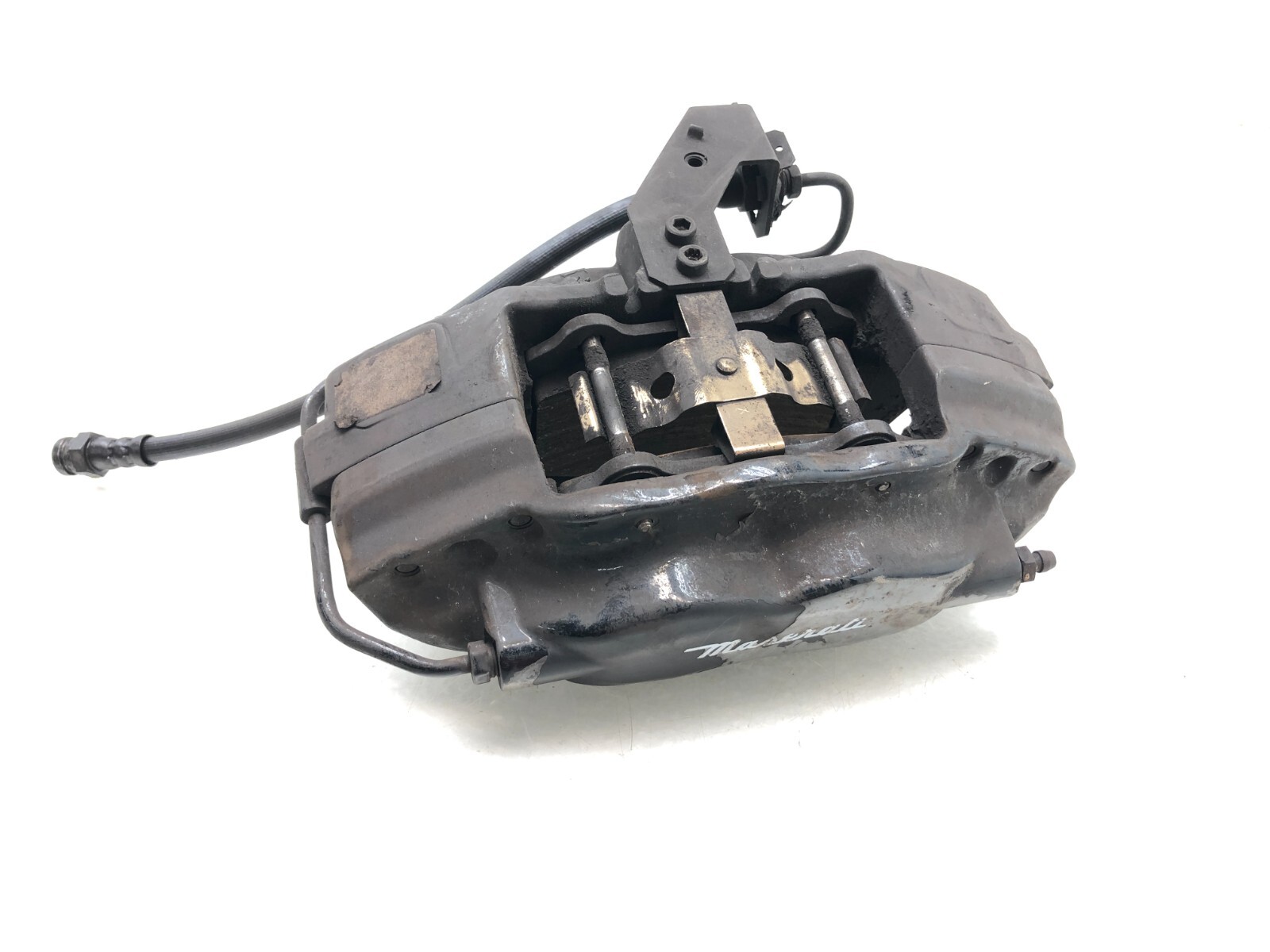 2014-2020 MASERATI GHIBLI RIGHT PASSENGER REAR BRAKE CALIPER BREMBO W/ PADS OEM.