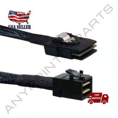 Mini SAS HD Adapter Cable SFF-8643 to SFF-8087 36 Pin Server Motherboard 0.5M 1M