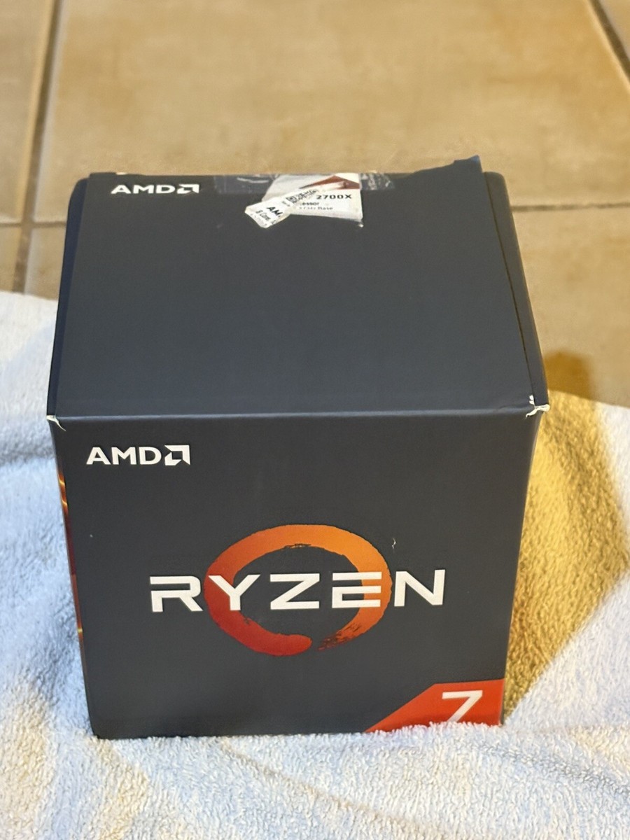 AMD Ryzen 7 2700X Processor (4.3 GHz, 8 Core, Socket AM4
