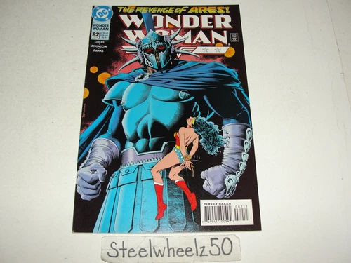Wonder Woman #82 Comic DC 1994 Origin Of Ares Brian Bolland Cover Messner-Loebs