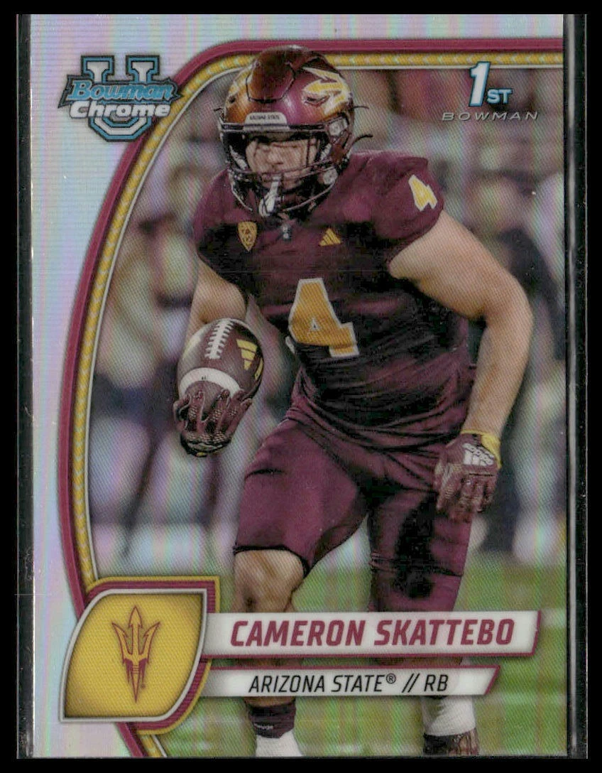 Cameron Skattebo trading card