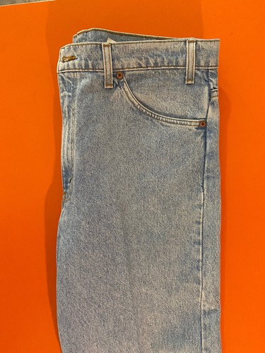Vintage Levi 505 Orange Tab Denim Jeans Made in USA 38x30 Excellent Shape VTG - Picture 3 of 12