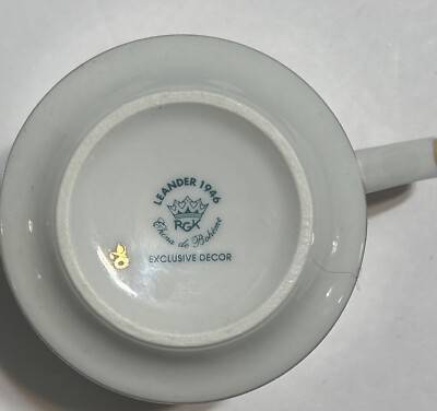 5 Set Leander 1946 “3” Cup & Saucer China De Boheme RGK & One