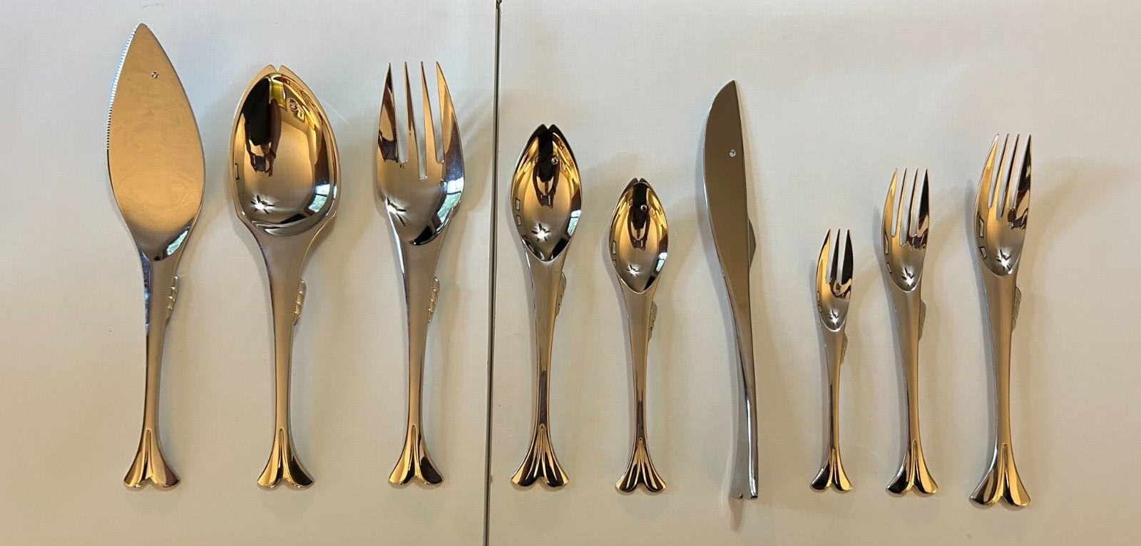 Yamazaki Gone Going Fishing Stainless Fish Glossy Silverware CHOICE