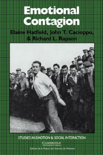 Emotional Contagion Hatfield Cacioppo Rapson Paperback 9780521449489