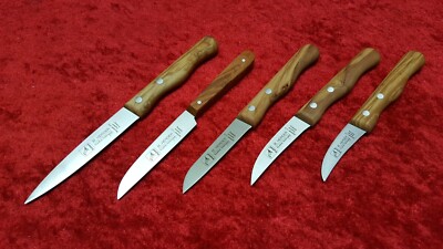 H. Herder Küchenmesser 5 Varianten Olive Schälmesser Kochmesser