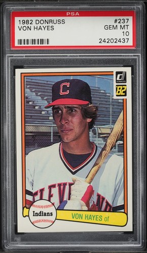 1982 Von Hayes #237