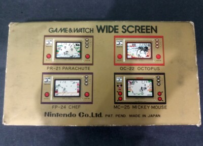 80s Vintage Nintendo Game & Watch Popeye Handheld Wide