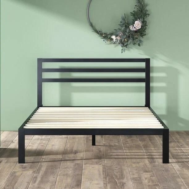 Zinus mia 14 metal platform bed frame & 38 inch headboard deals