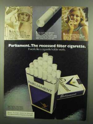 1974 Parliament Cigarettes Ad - Cherrytown Charleston Contest