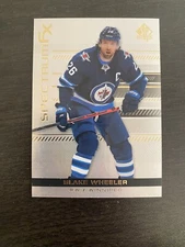 SP Authentic 2019-20 Spectrum FX Unscratched Blake Wheeler Card# S-3