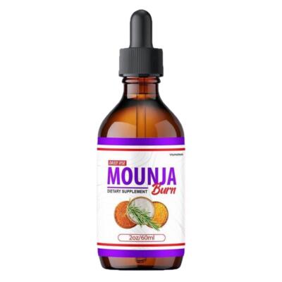 Mounja Burn Drops Mounja Burn Weight Loss  Max Strength Supplement 2 Oz/ 60 mL