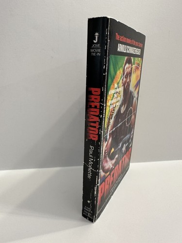 Predator, Monette, primera edición. Cubierta de Schwarzenegger de novela de 1987 - Imagen 2 de 8