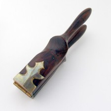 Wooden Lemon Lime Squeezer Brass Hinge Schintz San Francisco