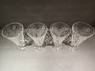 Set of 4 Vintage Libbey- Rock Sharpe MARSHFIELD Footed Iced Tea Glass  5-3/4"  — photo 2