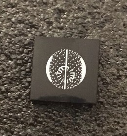 NEW Lego 75136 2 x 2 Tile Black White Death Star Schematic Pattern Star Wars