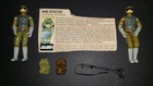 1980s GI Joe Tripwire Figure 3.75 Inches. 2 Figures w/ File Card & Accessories