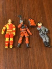 Vintage GI Joe Figure Lot  Bbq Kelly. Blow Torch.  Low Light.