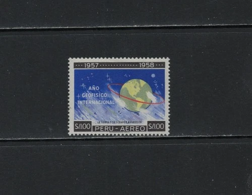 T1222   Peru   1961   International Geophysical Year   1v.   MNH