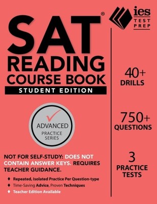 SAT READING COURSE BOOK: STUDENT EDITION by KHASHOGGI, KHALID Paperback Business