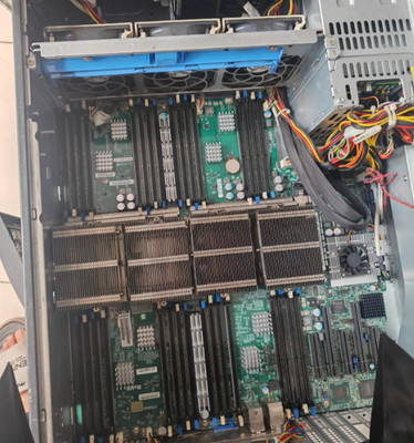 1pcs NF8560M2 Server X8QB6-LF Revision 2.0 version motherboard