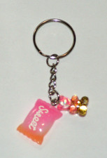 Piece of Candy  Gummy Bear Keychain Double Fob Collectible Novelty Key Ring