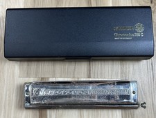 Vintage Hohner 64 Chromonica Model 280 Storage Box Key of C Germany