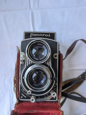 Meopta Flexaret VI/VII, Belar 3,5/80 + Metax (TLR) 
