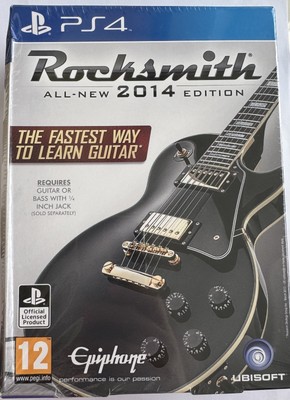 Rocksmith 2014 Edition with Real Tone Cable   New & Sealed   Slight Box Damage