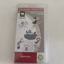 New Cricut SNOW DAY Holiday Winter Decor Cartridge Factory Sealed