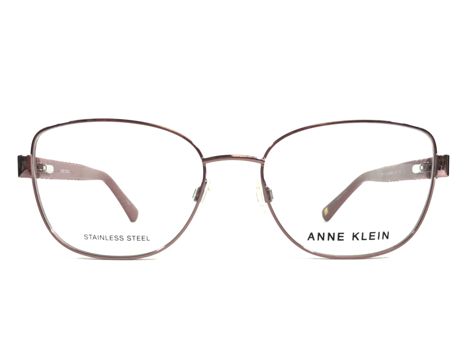Anne Klein Eyeglasses Frames AK5101 770 ROSE GOLD Cat Eye Wire Rim 52-17-140