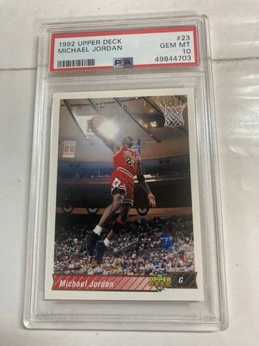 Psa 10 1992 Upper Deck Michael Jordan Dunking Gem Mint #23 \*JJSTOYZ\*