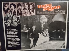 Lobby Card 1974 RAPE SQUAD Lada Edmund neck choke attacker Act Of Vengeance