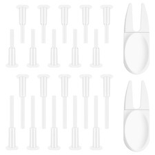20 PCS Air Stopper Plugs 2 Removal Tools Yoga Ball Replacement Plug Kit Valve