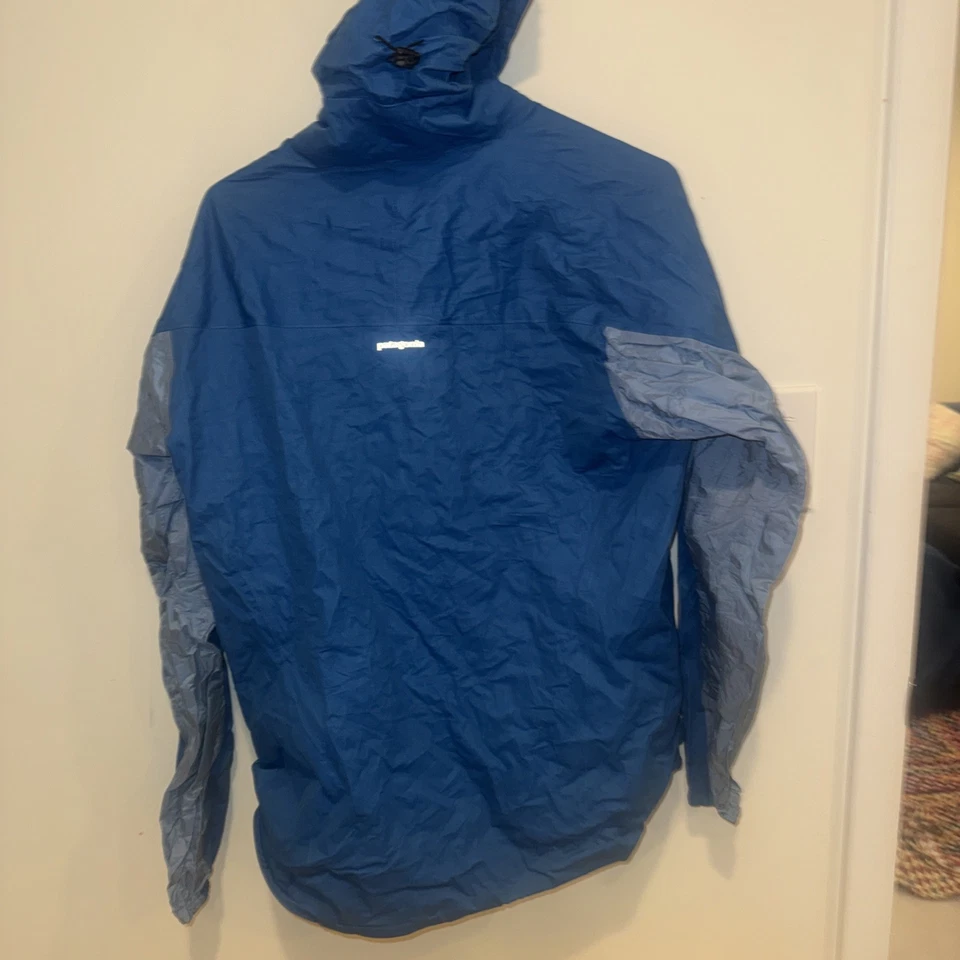 Chaqueta de lluvia Patagonia unisex Torrentshell para mujer grande azul Foto 2 de 4