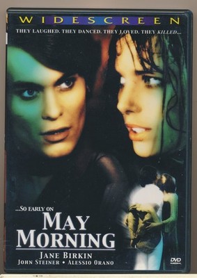 MAY MORNING (DVD VG+ thriller) Jane Birkin / John Steiner / Alessio Orano